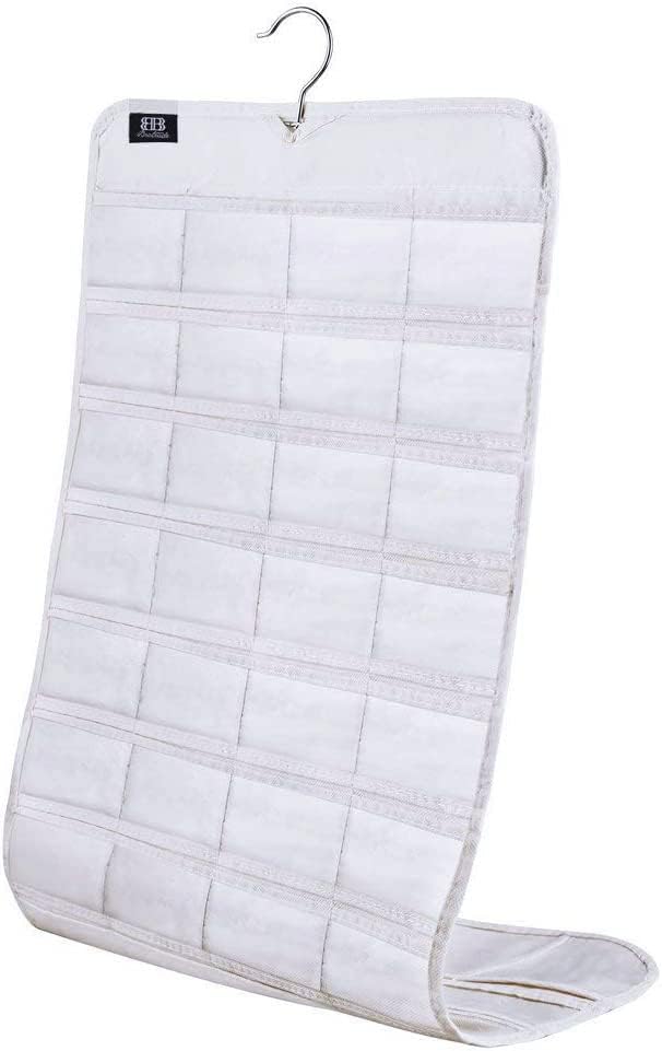 BB Brotrade Hanging Jewelry Organizer,Accessories Organizer,80 Pocket Organizer for Holding Jewelries - Image 5