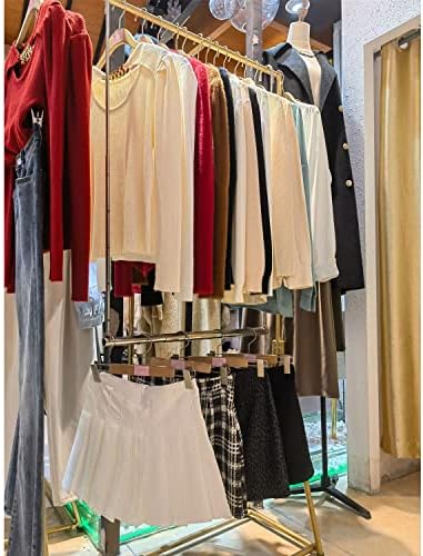 Closet Hanging Rod, Adjustable Width and Height Chrome - Image 5