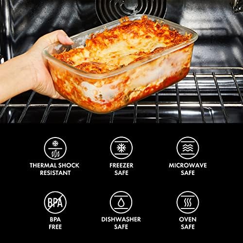 OXO Good Grips 1.6 Cup Smart Seal Airtight Glass Rectangle Container - Image 4