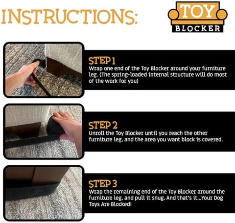 Under Couch Blocker, Adjustable Gap Bumper for Sofa and Bed - Image 4
