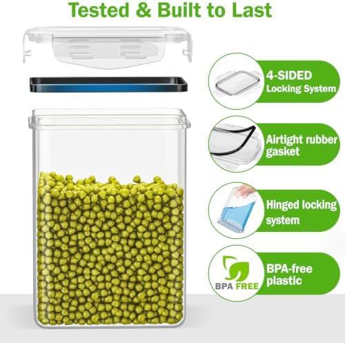 PurKeep 24-Pack Food Storage Containers Airtight - Image 3