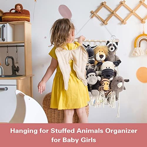 Stuffed Animal Net or Hammock Large Corner Wall Hanging for Storage Toys - Image 5