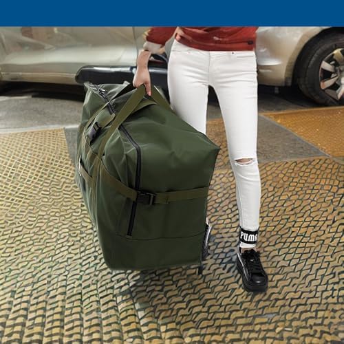 Arxus Large Duffel Bag, Waterproof Carry on Weekend Overnight Storage Bag over Luggage for Airline, Travel, Camping, Moving - Image 2