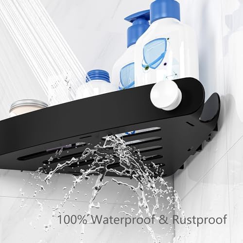 Sotfamily Plastic Shower Caddy Corner (for 90° Only), 2 Pack - Image 5
