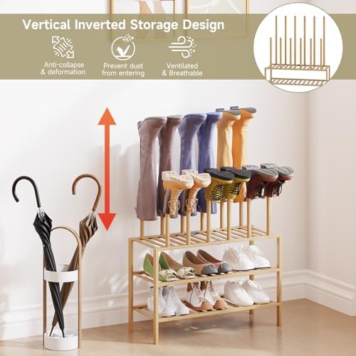 Detachable Boot Rack for Tall Boots Organizer,Shoe Rack Storage - Image 3