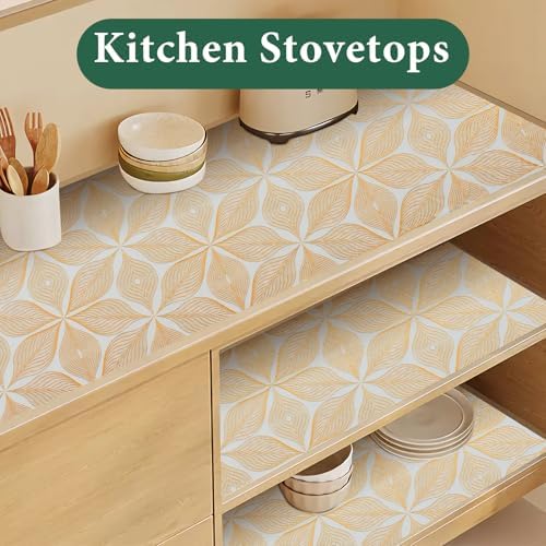 3D Drawer and Shelf Liner for Kitchen Cabinet: 12 in X 20 Ft Waterproof - Image 4