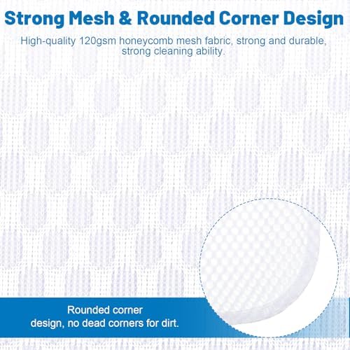 4-Pack Durable Honeycomb Mesh Laundry Bags for Delicates, 16 x 20 Inches - Image 4