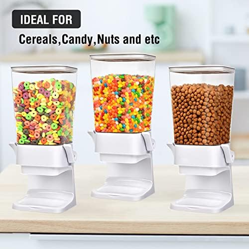 Cereal Dispenser Countertop 2 Pack 5.5 Qt Large Cereal Storage Container - Image 4