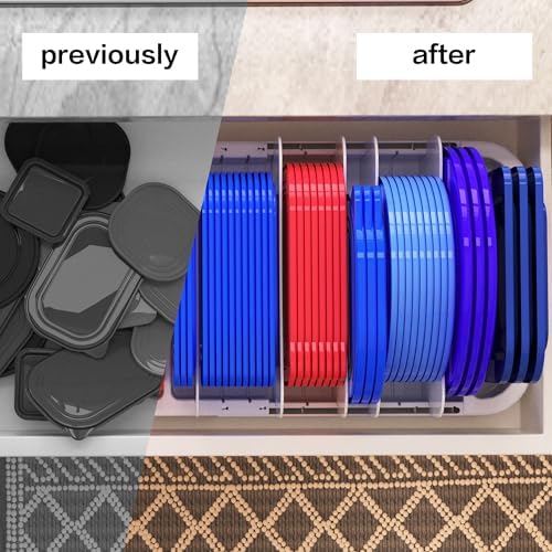 Lid Organizer for Kitchen Cabinet, Expandable Holder, 10 Dividers - Image 3