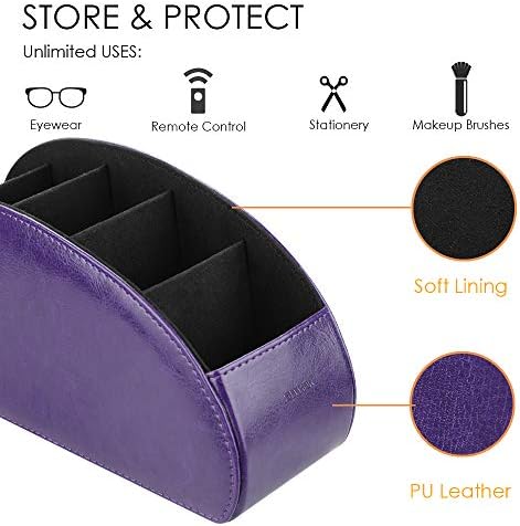 SITHON Remote Control Holder with 5 Compartments - Image 2
