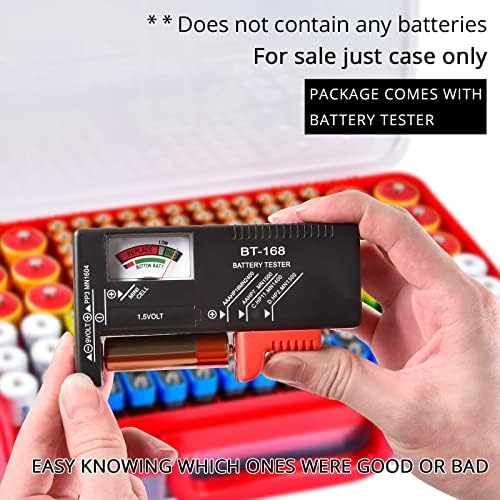 Battery Organizer Storage Case with Tester for 269 Batteries, Double Sides - Image 5