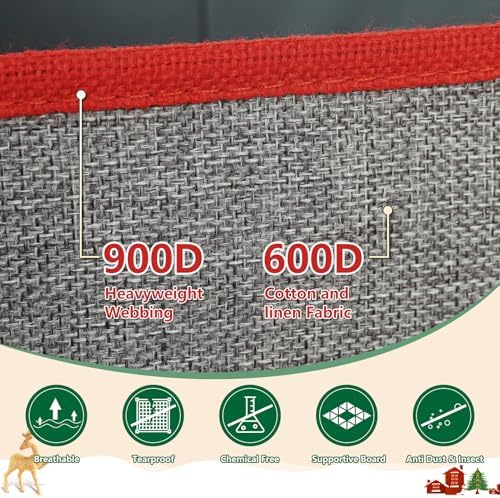 Christmas Ornament Storage Box Holds Up to 3 inch 64 Xmas Balls - Image 4