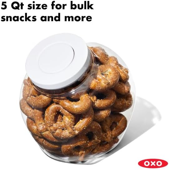 OXO Good Grips 5.0 Qt POP Large Cookie Jar - Airtight Food Storage - Image 2