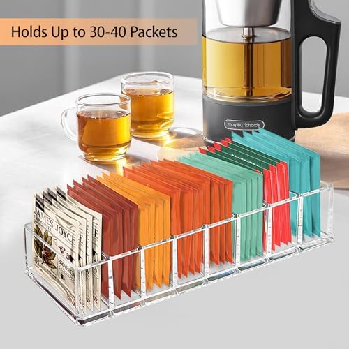 Tasybox Tea Bag Organizer, Tea Holder, Tea Organizers and Storage, 1 Pack - Image 2