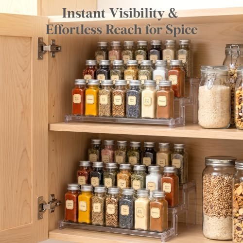 Lifewit 14″ Spice Rack, Perfume Cologne Stand, Tool-Free Assembly, 2 Pcs - Image 2