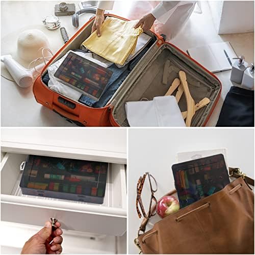 Gbivbe Large 24 Grids Plastic Organizer Box Adjustable Dividers,Clear Storage Box for Jewelry, Art DIY Crafts, Washi Tapes, Beads and Small Parts(Black,3Pack) - Image 6