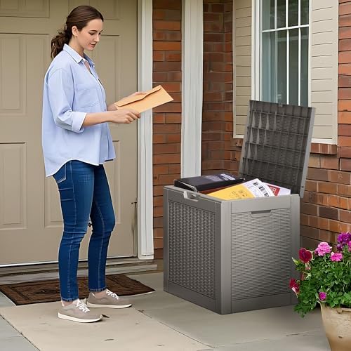 Outdoor Storage Box Waterproof, 35 Gallon Deck Box for Patio Storage - Image 6