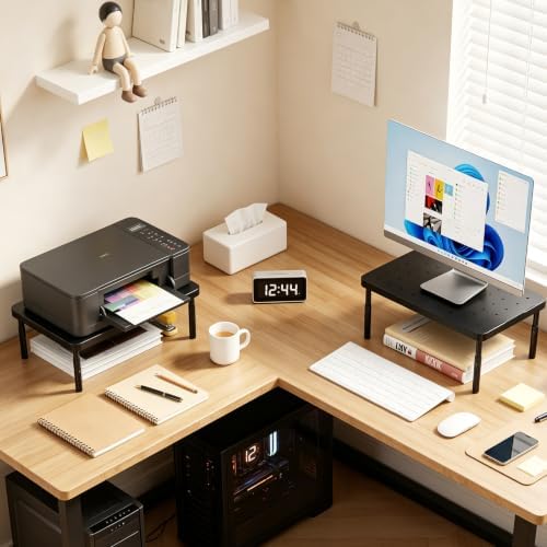 WALI Computer Monitor Stand for Desk, Adjustable Laptop Riser, up to 44 lbs - Image 5
