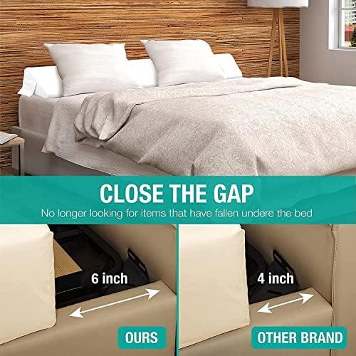 Vekkia Bed Wedge Pillow for Headboard Gap,Bed Gap Filler(0-6") King - Image 5