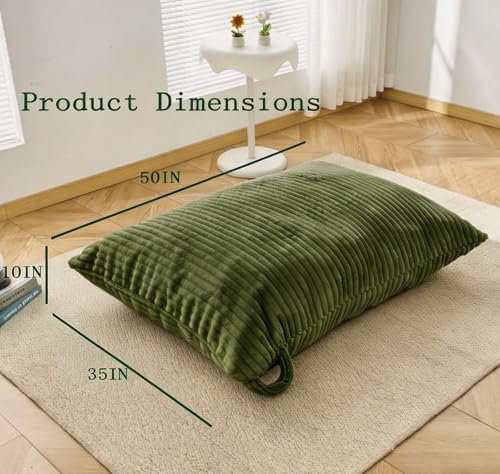 Kisoy Stuffed Animal Storage Bean Bag Bed Cover (No Filler) Washable - Image 3
