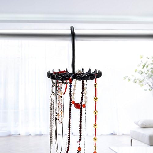 IPOW 2 Pack Updated Twirl Tie Rack Belt Hanger Holder Hook for Closet Organizer Storage - Image 6