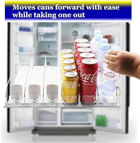 AMLLLC Drink Organizer for Fridge - Storage 15 Cans - Image 2