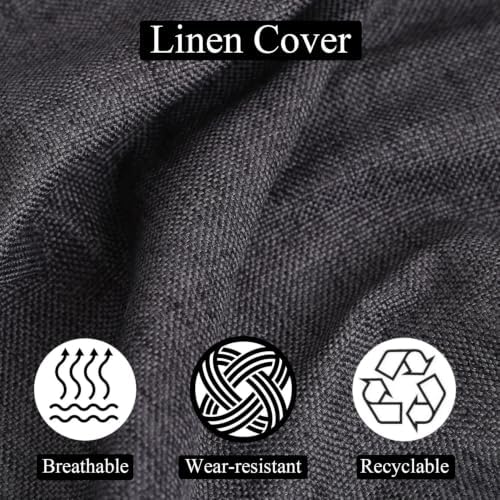 Queen Bed Gap Filler with Washable&Breathable Cover 59x4x8 Inch - Image 5