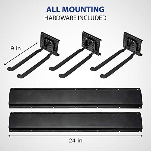 RaxGo Chair Storage Rack, Wall Mounted Folding Chairs Organizer and Hanger System,For Home, Garage, Heavy Duty - Image 4