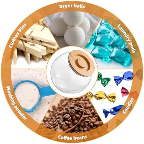 Laundry Pod Container,Dryer Ball Holder Dispenser,Laundry Room Organization - Image 5