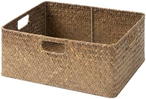StorageWorks Extra Large Wicker Baskets for Organizing, Seagrass Baskets by StorageWorks