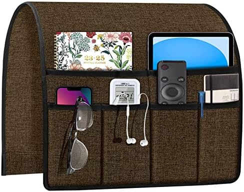 Joywell Remote Control Holder Armchair Caddy Armrest Organizer Chocolate by Joywell