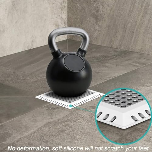 Aojuxix Shower Drain Hair Catcher/Drain Protector/Shower Drain Cover - Image 4