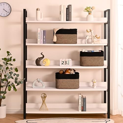 ICERZCZ Storage Baskets for Organizing Shelves, Toy Basket for Kid's Room, Woven Cotton Rope Basket for Decor, Organizing Baskets for Bedroom Living Room, 15"x11"x9.5", 3 Packs, Black & Jute - Image 2