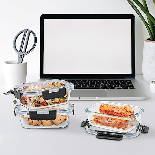 GULFLIN 24-Piece Small Glass Food Storage Containers with Lids Airtight - Image 6