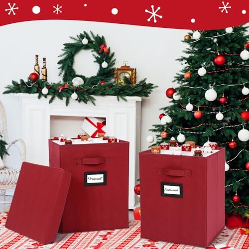 2 Pcs 16 Inch Large Christmas Nutcracker Storage Box, 18ct Organizer - Image 6