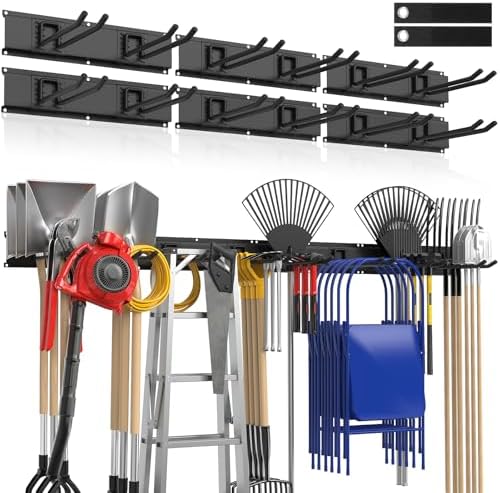 Housolution Garage Wall Organizer 96 Inch - 20Pack Carries 720 lbs by Housolution