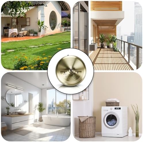 Retractable Clothesline,Stainless Steel Clothing Line Dryer with 9.2FT Nylon String for Shower Room Bathroom Laundry (Bronze) - Image 7