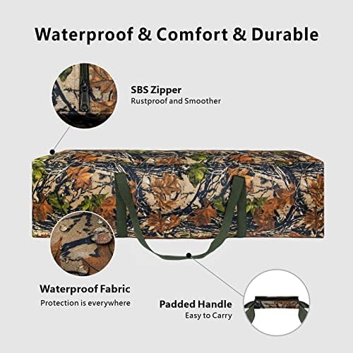 TOPDesign 3-Pack Long Storage Duffle Bags – 46" x 12.5" x 12.5", 30Gal - Image 3