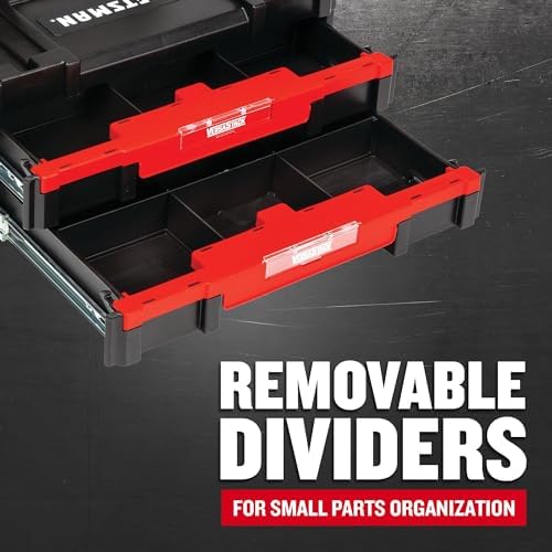 CRAFTSMAN Plastic Tool Box With Drawers, Organizer and Storage (CMST17804) - Image 3