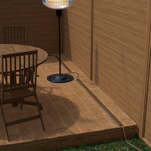 D-Line 30ft Floor Cord Cover, Floor Cable Protector, Extension Cord Cover, Protect Wires & Prevent Cable Trips, Cable Management Solution - Cord Cavity = 0.63" (W) x 0.31" (H) - Brown - Image 6