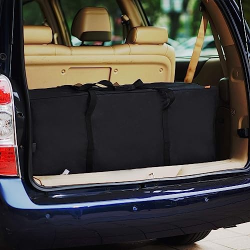 INFANZIA 47in Large Travel Duffel Bag, 600D Water Resistant Foldable, 2PCS - Image 4