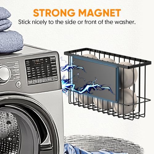 Moryimi Magnetic Dryer Ball Holder for Laundry Room Organization - Image 2