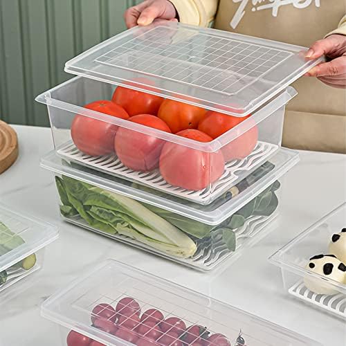 4PCS Food Storage Container, Plastic Food Containers X-Large - Image 6