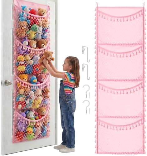 Ofiray-home Cotton Over The Door Stuffed Animal Storage by Ofiray-home