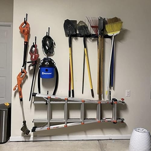 CROISSANT 2Pack Garage Storage Ladder Hook, Suitable for Kayak Hangers for Garage wall, Heavy Duty Hooks for Hanging 50 lbs - Image 5