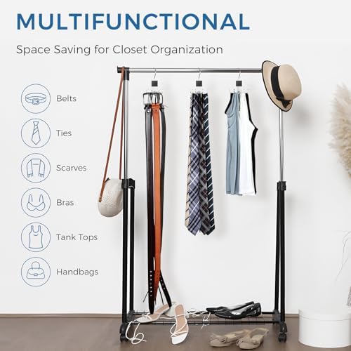 Belt Hanger, 2PCS Belt Organizer for Closet 360° Rotatable - Image 2