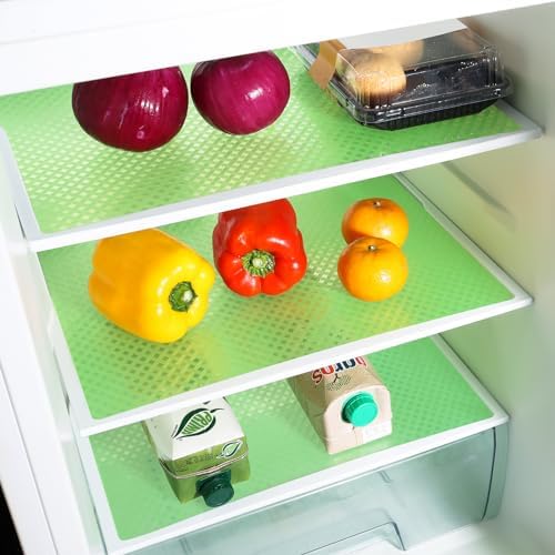 Shelf Liners for Kitchen Cabinets, Fridge Liner Green 11.8"× 59" - Image 2