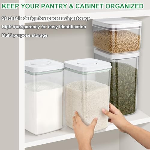 Flour Sugar Storage Container 4.2 Qt Tall Airtight Food Container & Scoop - Image 6