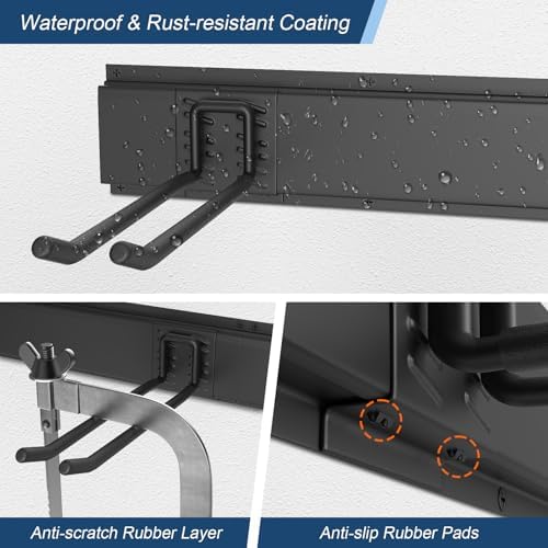 Housolution Garage Wall Organizer 96 Inch - 20Pack Carries 720 lbs - Image 4
