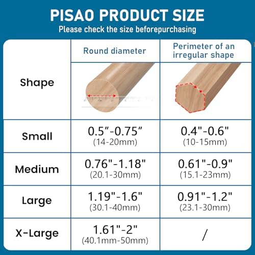 PISAO 24 Pcs Chair Leg Floor Protectors Caps Cover Pad for Hardwood Floors - Image 4